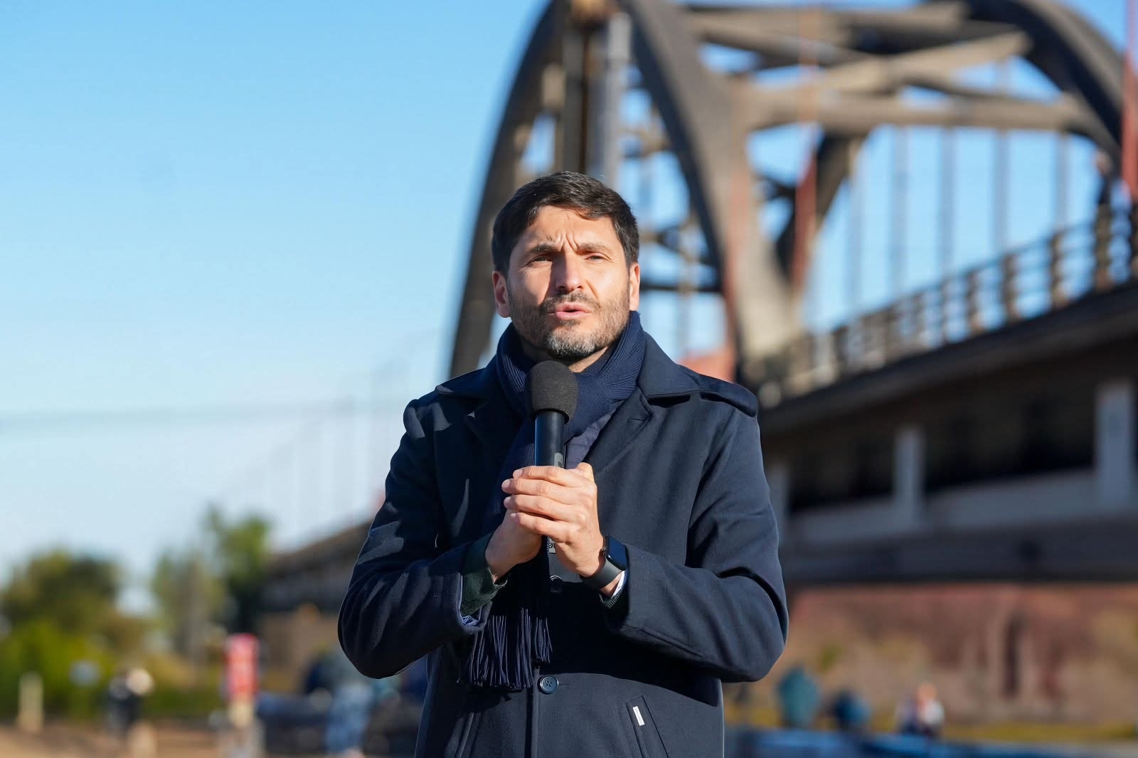 Maximiliano Pullaro volvi&oacute; a exigir "que se terminen las retenciones"