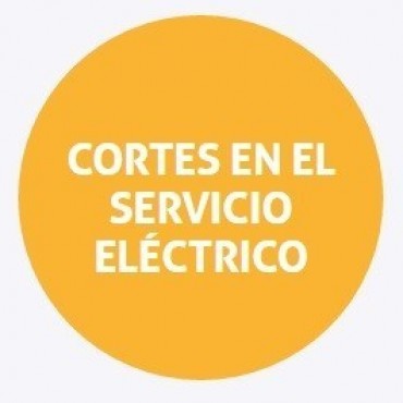 Corte de energ&iacute;a programado para el martes 