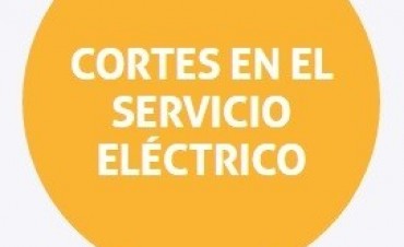 Cortes de energ&iacute;a programados para el mi&eacute;rcoles en Santa Fe