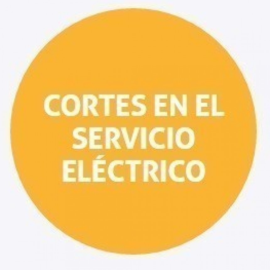 Cortes de energ&iacute;a programados para el mi&eacute;rcoles en Santa Fe y Santo Tom&eacute;