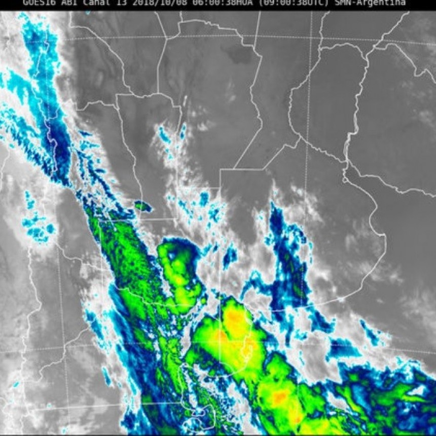 Alerta meteorol&oacute;gica por probables tormentas fuertes en centro y sur de Santa Fe 