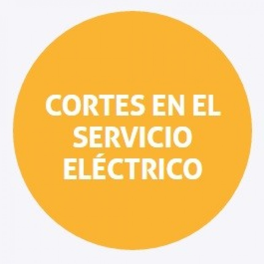 Cortes de energ&iacute;a programados para el mi&eacute;rcoles en Santa Fe 