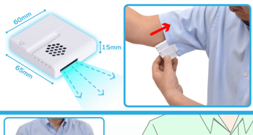 Japoneses inventaron un ventilador port&aacute;til para axilas
