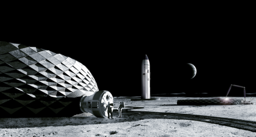 La Nasa planea casas lunares para 2040