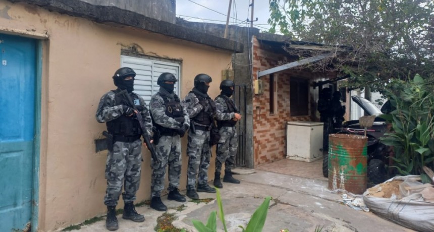 Allanamientos y detenciones por microtr&aacute;fico en Santa Fe