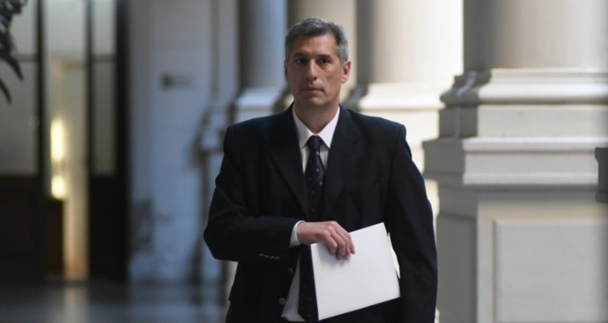 Olivares present&oacute; puntos centrales del Presupuesto ante Diputados