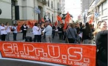 El ministerio de Salud descontar&iacute;a los d&iacute;as a los trabajadores de Sirpus adheridos al paro
