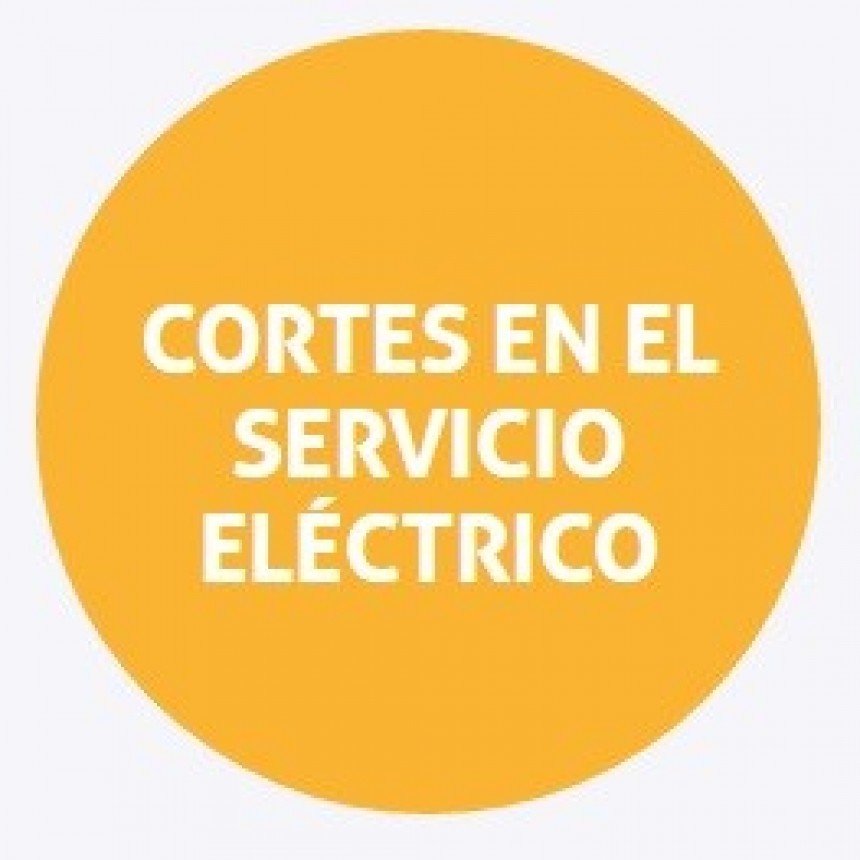 Corte programado de energ&iacute;a 
