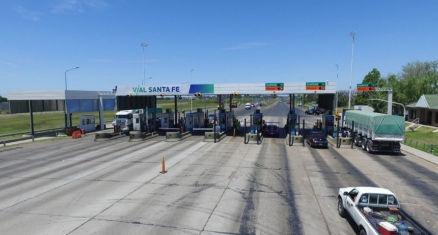 El peaje en la autopista Santa Fe - Rosario aumenta un 20 %