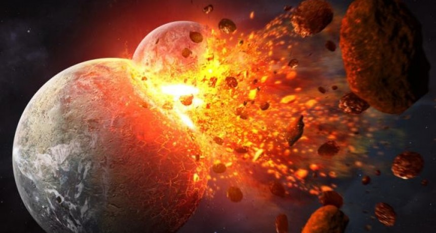 La Tierra y la Luna se habr&iacute;an formado por la colisi&oacute;n con otro planeta 