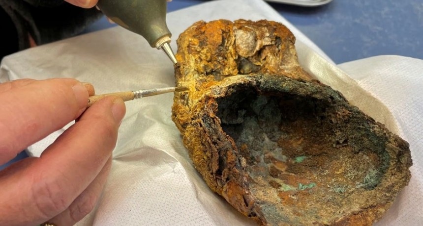 Descubren una pr&oacute;tesis de mano de 500 a&ntilde;os