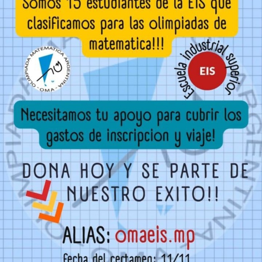 Olimpiadas de Matem&aacute;tica.