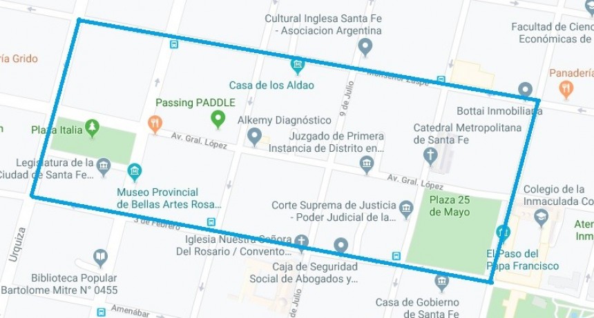 Operativo de tr&aacute;nsito por el acto de asunci&oacute;n de Omar Perotti 