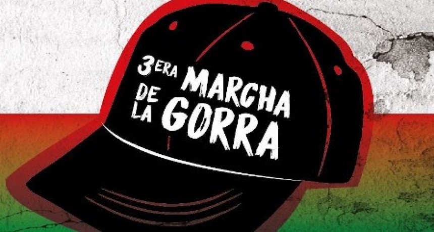 Organizaciones sociales realizaron la tercera "marcha de la gorra"