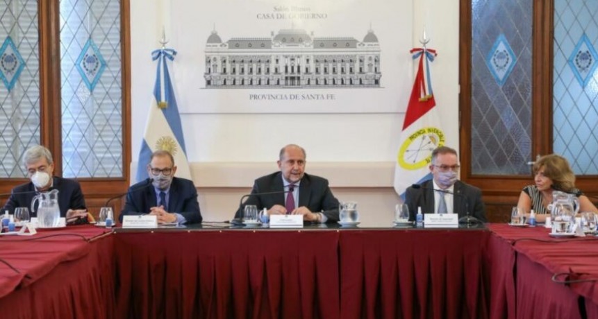 El gobernador y los legisladores nacional hablaron de fortalecer el sistema de Justicia Federal