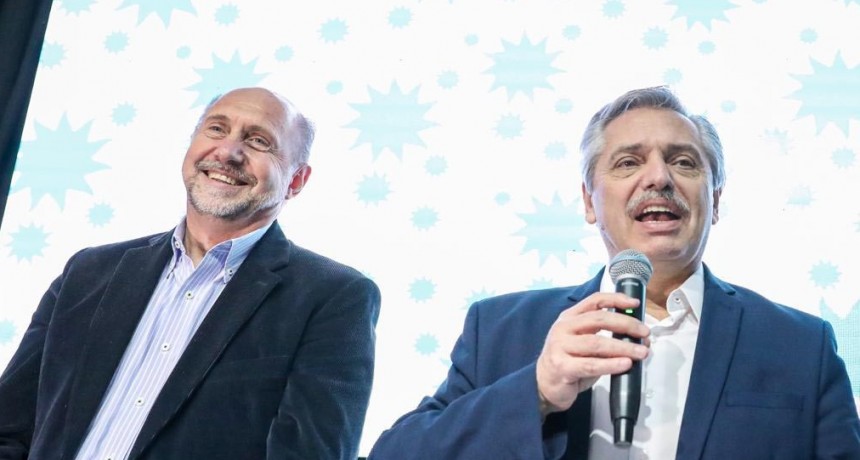  Omar Perotti se reuni&oacute; con Alberto Fern&aacute;ndez